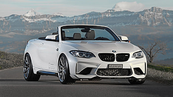 2017 BMW M2 Convertible by Dähler Design & Technik GmbH, Beamer, White, 2017, Conv HD wallpaper