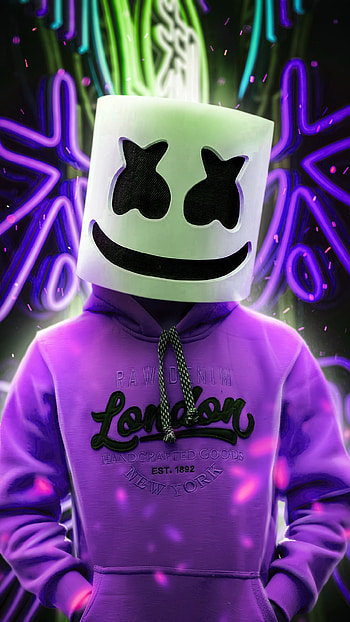 Marshmello, color, colorido HD phone wallpaper
