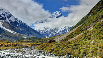 Nature, New Zealand, Mount Cook National Park, Aoraki HD wallpaper