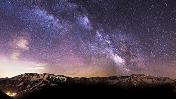 Milky Way HD wallpaper