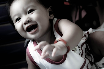 baby abegail, baby, abegail, baby benedicto, baby smile HD wallpaper