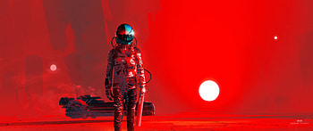 Iron Scifi Astronaut , scifi, astronaut, artist, artwork, digital-art, deviantart HD wallpaper