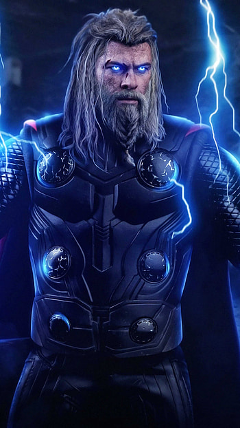 God of Thunder, Marvel superhero, Epic battles, Asgard HD phone wallpaper