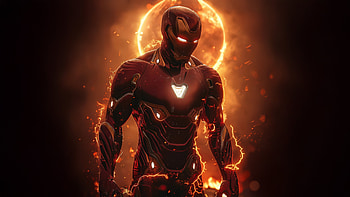 Iron Man Hero Of The Future, iron-man, superheroes, artwork, digital-art, ai HD wallpaper