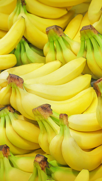 Banana feast, Culinary delight, Nutritious goodness, Finger-licking satisfaction HD phone wallpaper