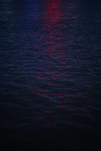Water, Waves, Reflection, Dark, Glare HD phone wallpaper