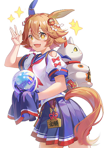 Matikane fukukitaru, Pretty derby, Uma musume HD phone wallpaper