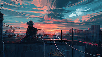 Far From Tomorrow, artist, artwork, digital-art, artstation HD wallpaper