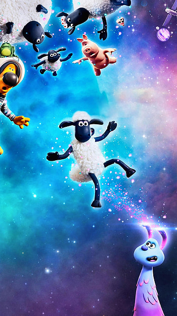 A Shaun the Sheep Movie: Farmageddon (2022) movie HD phone wallpaper