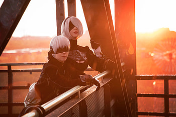 2b 9s Nier Automata Cosplay , nier-automata, 2022-games, games, cosplay HD wallpaper