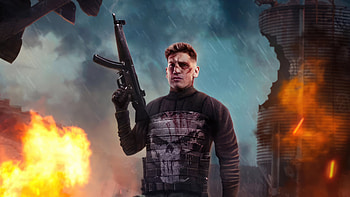 Punisher Dynamic Nightlife, punisher, superheroes, artwork, artist HD wallpaper