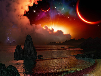 before the storm, digital art, 3d HD wallpaper