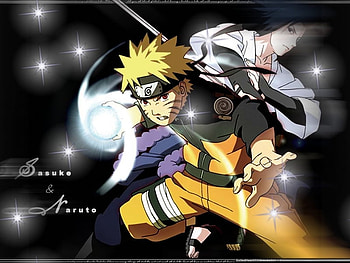 Sasuke-and-naruto-dark, naruto and sasuke HD wallpaper