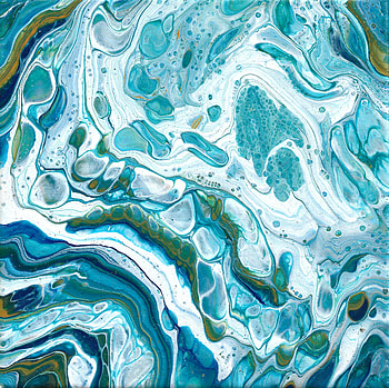 Abstract, Divorces, Paint, Liquid, Stains, Spots, Fluid Art, Wave HD wallpaper