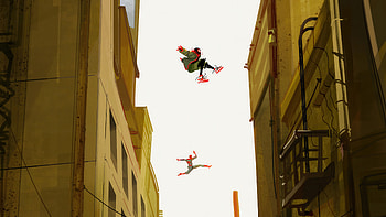 Spider Verse Leap Of Faith, spiderman, miles-morales, superheroes, artwork, digital-art, art, artstation HD wallpaper