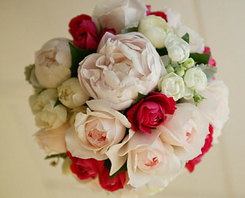Bouquet, flowers, buds, roses HD wallpaper