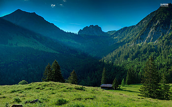 Endearing Snowy Mountain Mountains . HD wallpaper
