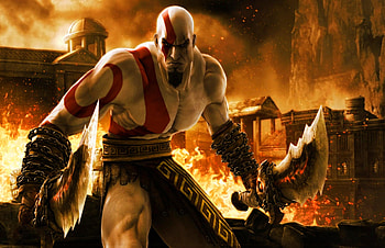 Kratos, God of War, , background collection HD wallpaper