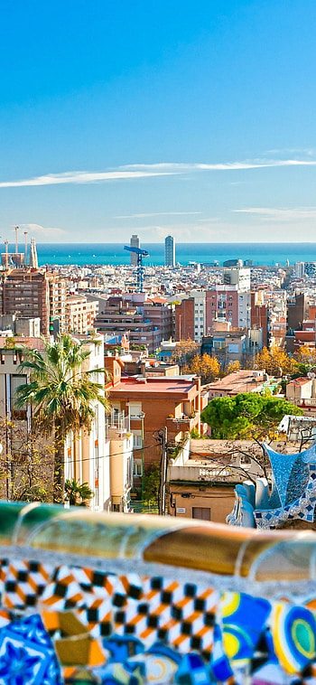 Barcelona city theme, Mobile backgrounds, Digital ry HD phone wallpaper