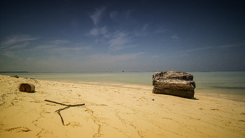 Borneo, Tropics, Indonesia, , Beach, East Kalimantan Province, Sky HD wallpaper
