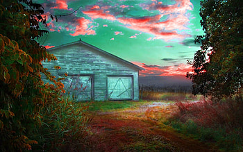 Farm Barn, nature HD wallpaper