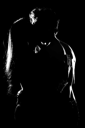 Hot couple kissing, Passionate moments, Intense love, Sensual connection HD phone wallpaper