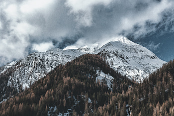 Snow Capped Mountains , mountains, nature, snow HD wallpaper