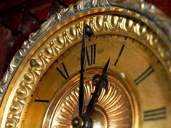 Clock, Macro, Miscellanea, Miscellaneous, Metal, Clock Face, Dial, Arrows, Roman HD wallpaper