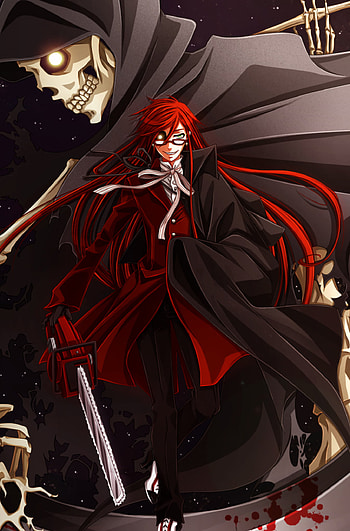 Grell Sutcliff, Kuroshitsuji, Pin HD phone wallpaper