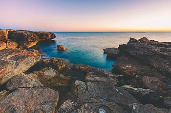 Landscape, Nature, Stones, Sea, Rocks, Coast HD wallpaper