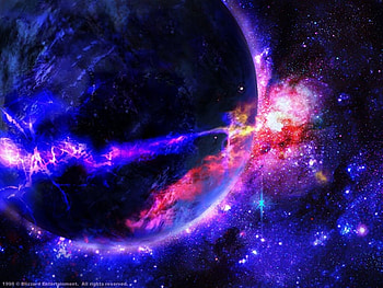Landscape, Universe HD wallpaper