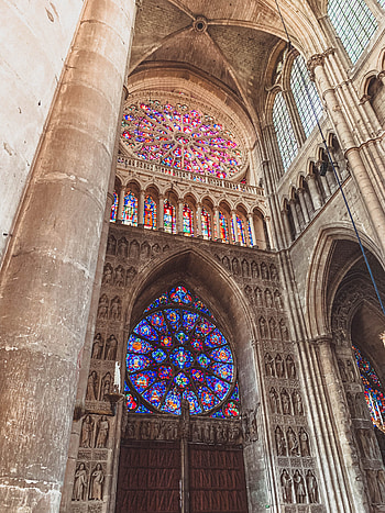 Notre-Dame de Reims, Cathedrals HD phone wallpaper