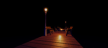 Roblox : Nighttime Pier Adventure, video game, Roblox HD wallpaper