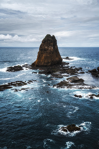 Nature, Water, Sea, Waves, Rocks HD phone wallpaper