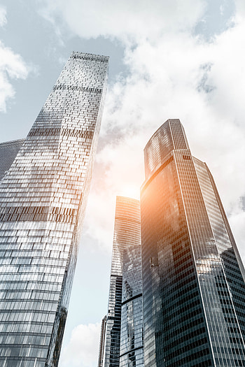 Cities, Architecture, City, Building, Glare, Skyscrapers HD phone wallpaper