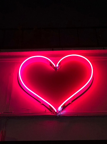Love, Shine, Light, Neon, Heart, Sign, Signboard HD phone wallpaper