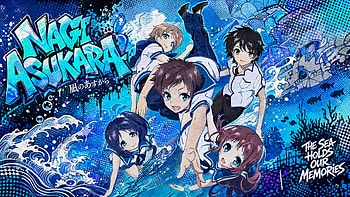 Nagi No Asukara, Anime, School Uniform, Sea HD wallpaper