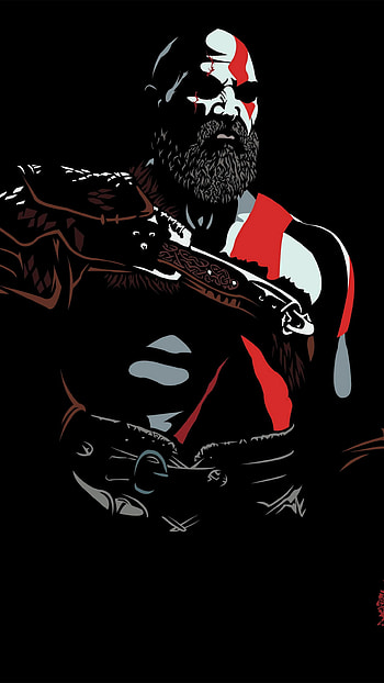 God of War, Kratos power, Mythical battles, Epic gaming HD phone wallpaper