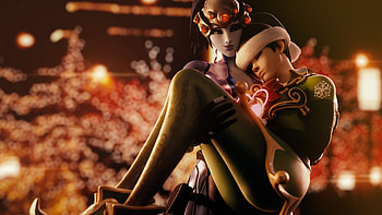 Tracer And Widowmaker Overwatch Artwork, widowmaker, overwatch, games, deviantart, tracer HD wallpaper