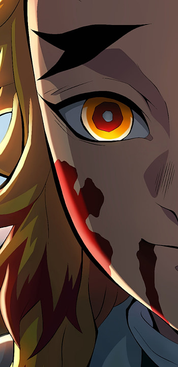 Kyojuro Rengoku, demonslayer, anime HD phone wallpaper