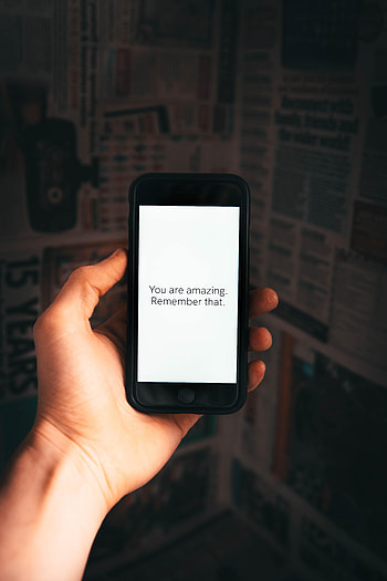 Words, Hand, Text, Motivation, Positive, Tele HD phone wallpaper