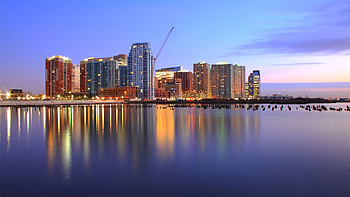 New Jersey, Travels, Jersey City skyline, Urban views HD wallpaper