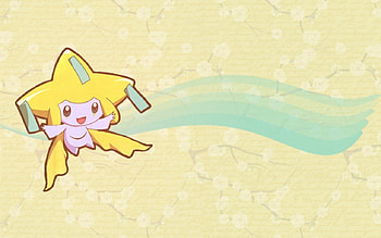 Jirachi, pokemon, psychic, steel HD wallpaper