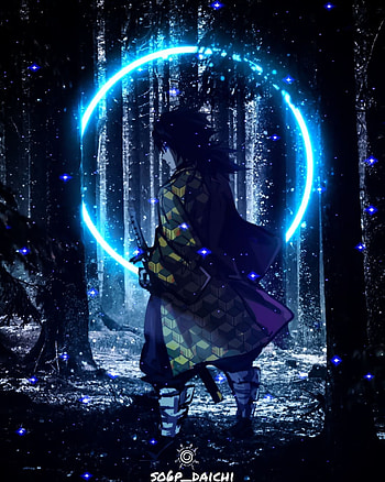 Tomioka Giyuu, demonslayer, waterbreathing, corps HD phone wallpaper