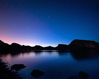 Rocks Reflection Water Landscape, rocks, reflection, nature, water, landscape HD wallpaper