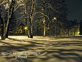 WINTER GLOW AFTER A SNOW STORM, winter, gorgeous, beautiful, scene HD wallpaper