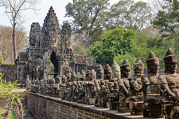 Angkor Wat, Architectural marvel, Cambodian history, Thrilling aerial adventure HD wallpaper