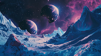 Galactic Desert Planets | Space, galaxy, desert planet, space HD wallpaper