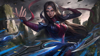 League Of Legends Irelia Fanart , irelia, league-of-legends, 2021-games, games, artist, artwork, digital-art, artstation HD wallpaper