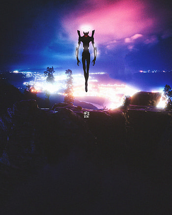 NEON GENESIS, evangelion, eva01, aesthetics HD phone wallpaper